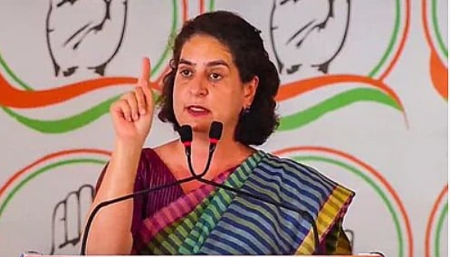 ”மதத்தை வைத்து மக்களை திசை திருப்பப் பார்க்கும் மோடி” : பிரியங்கா காந்தி குற்றச்சாட்டு!