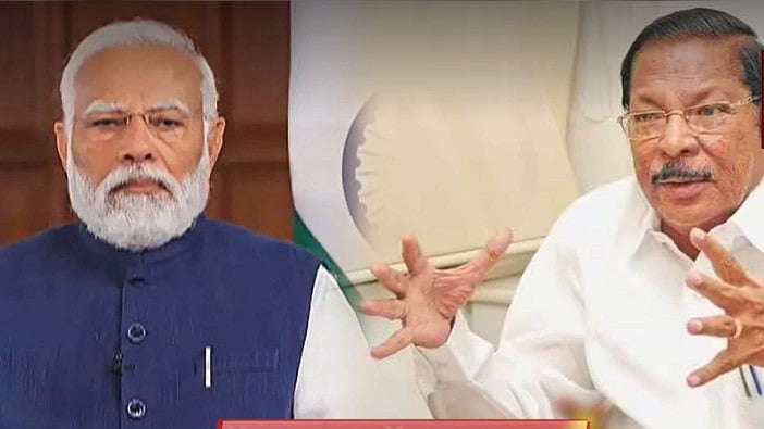 ”பிரதமர் மோடியை மூலையில் உட்கார வைத்த தமிழ்நாடு” :  ஆர்.எஸ்.பாரதி தாக்கு!