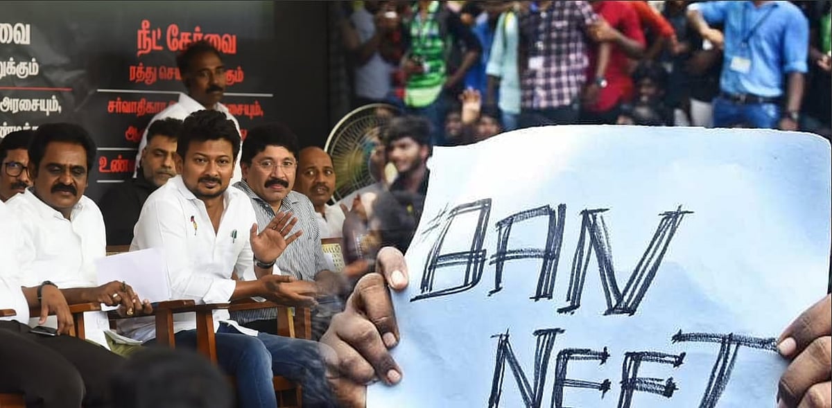 நீட் முறைகேடு : ஜூன் 24-ல் திமுக மாணவரணி சார்பில் மாபெரும் கண்டன ஆர்ப்பாட்டம்... எங்கே ? - முழு விவரம் !