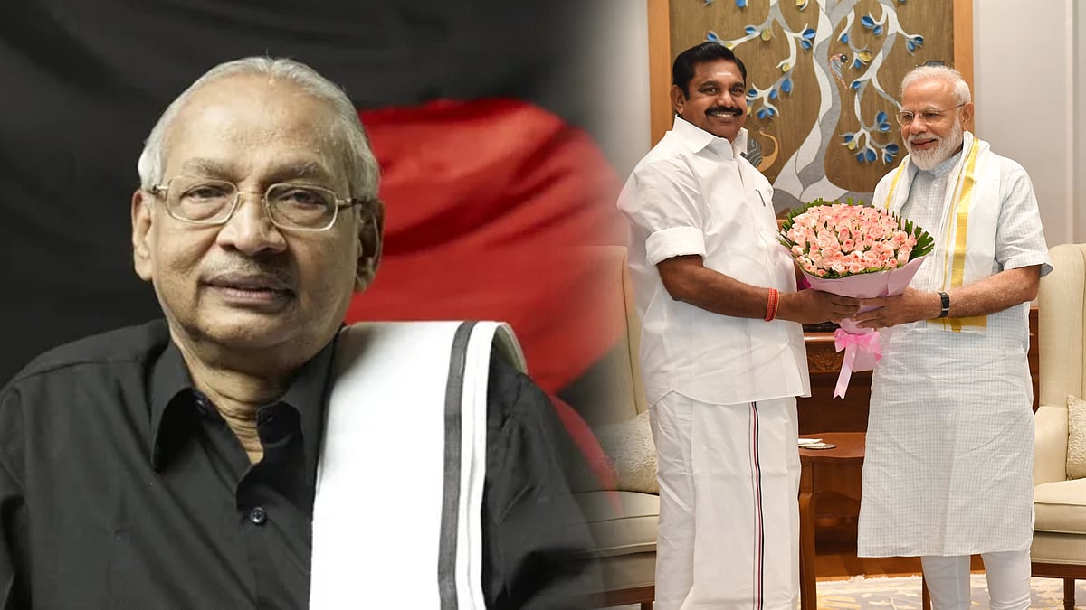 விக்கிரவாண்டி இடைத்தேர்தல் : அதிமுகவின் புறக்கணிப்பு மறைமுகமாக பாஜகவை ஆதரிக்கவே - கி.வீரமணி !