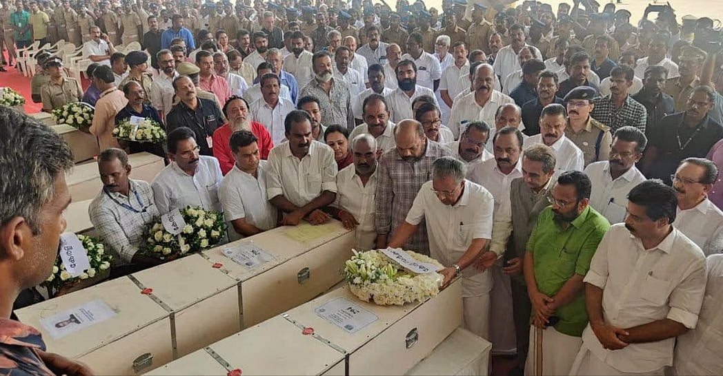 குவைத் விபத்து : கேரளாவுக்கு கொண்டு வரப்பட்ட இந்தியர்களின் உடல் - சொந்த ஊர்களுக்கு அனுப்பி வைக்க ஏற்பாடு!