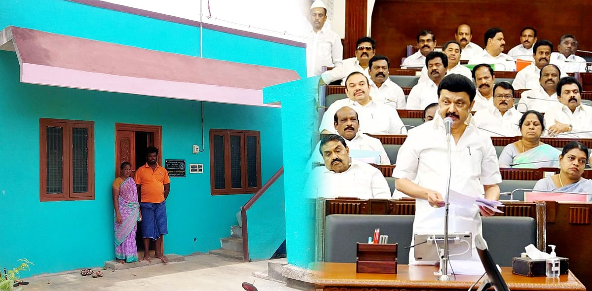 “ரூ.1146 கோடியில் 6,746 குடியிருப்புகள் மறுகட்டுமானம் மேற்கொள்ளப்படும்” : பேரவையில் முதலமைச்சர் அறிவிப்பு