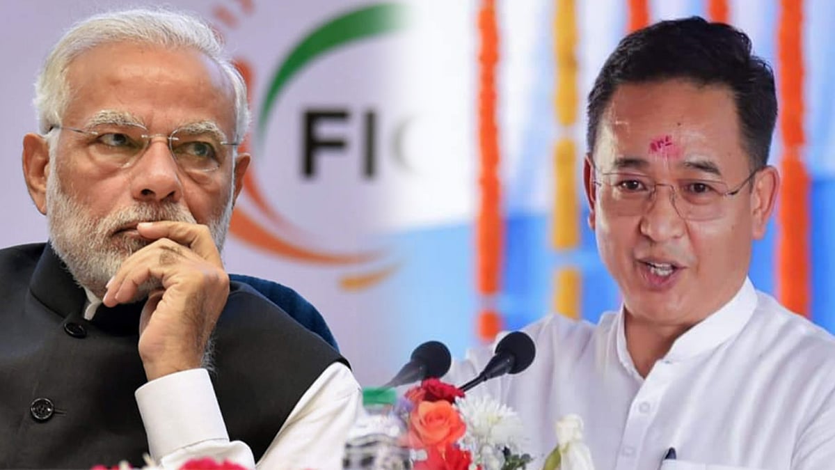 சிக்கிம் சட்டமன்ற தேர்தல் : ஆட்சியை தக்கவைக்கும் பாஜக கூட்டணியில் இருந்து விலகிய கட்சி : பாஜக படுதோல்வி!