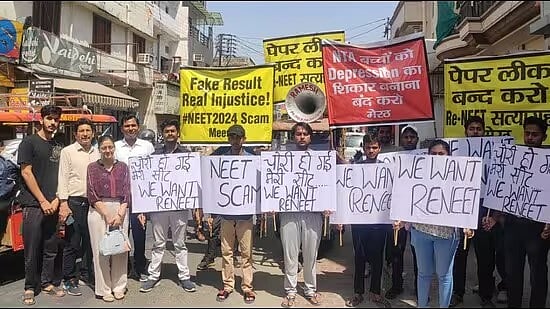 நீட் தேர்வு முறைகேடு : உறுதியான நிலையிலும் நீட் தேர்வை ரத்து செய்ய மறுக்கும் ஒன்றிய அரசு !