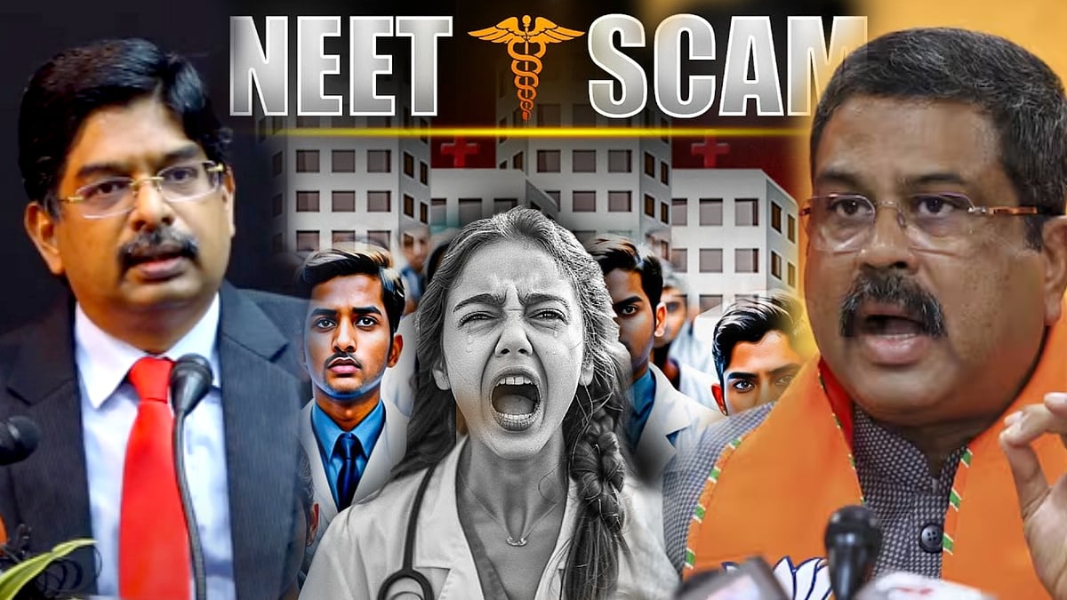 நீட் முறைகேடு: “குற்றம் செய்தவர்களை பாதுகாக்க முயற்சிக்கிறீர்களா?” -ஒன்றிய அமைச்சருக்கு வில்சன் MP கேள்வி