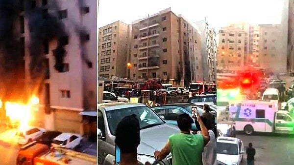 குவைத் கேரளா தொழிலதிபர் கட்டிடத்தில் திடீர் தீ விபத்து...  43 இந்தியர்கள் பரிதாப பலி - பின்னணி?