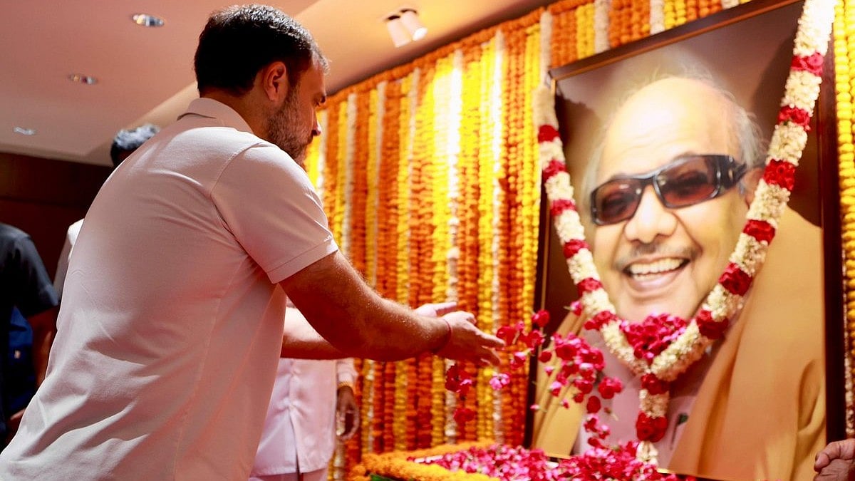 ”மிகச்சிறந்த தலைவர் முத்தமிழறிஞர் கலைஞர்” : ராகுல் காந்தி எம்.பி புகழாரம்!