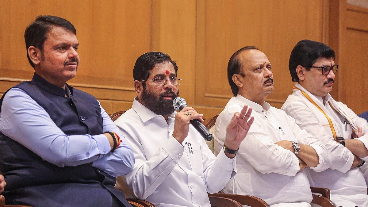 பாஜகவை நம்பி சென்று ஏமாந்த ஏக்நாத் ஷின்டே - அஜித் பவார் : மஹாராஷ்டிராவில் இந்தியா கூட்டணி முன்னிலை !