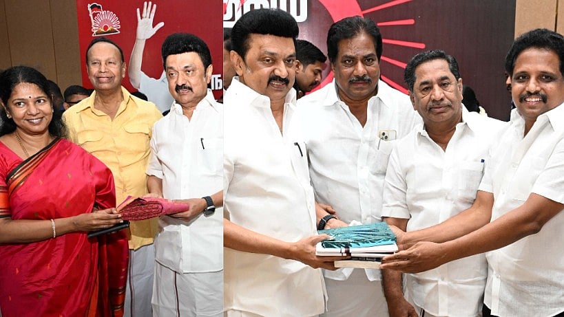 40/40 மாபெரும் பெற்றி : முதலமைச்சர் மு.க.ஸ்டாலினிடம் வாழ்த்து பெற்ற இந்தியா கூட்டணி MPக்கள்!