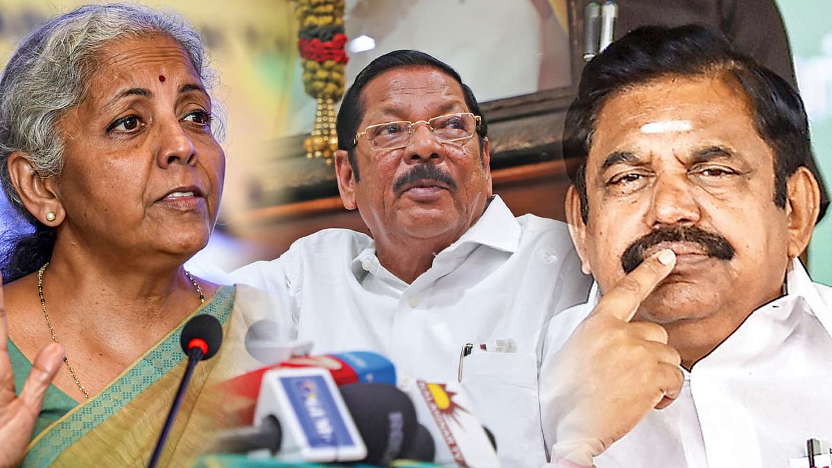 “முழு பூசணிக்காயை சோற்றில் மறைக்க பார்க்கும் நிர்மலா சீதாராமன் & EPS” - ஆர்.எஸ்.பாரதி தாக்கு !