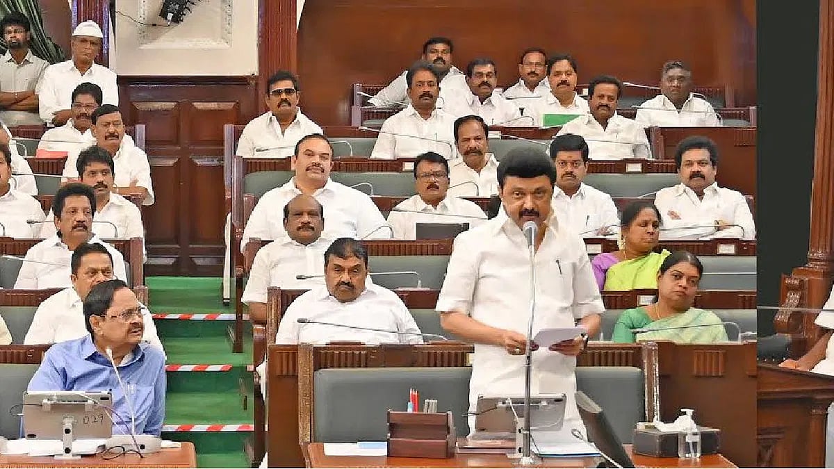 "பேரவையில் ஜனநாயகக் கடமையை ஆற்றாமல், வீண் விளம்பரத்தை தேடுகிறது அதிமுக" - முதலமைச்சர் குற்றச்சாட்டு !