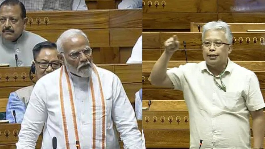 "வன்முறையை வாய்மூடி வேடிக்கை பார்க்கும் பிரதமர் மோடி" : மக்களவையில் மணிப்பூர் எம்.பி கண்டனம்!