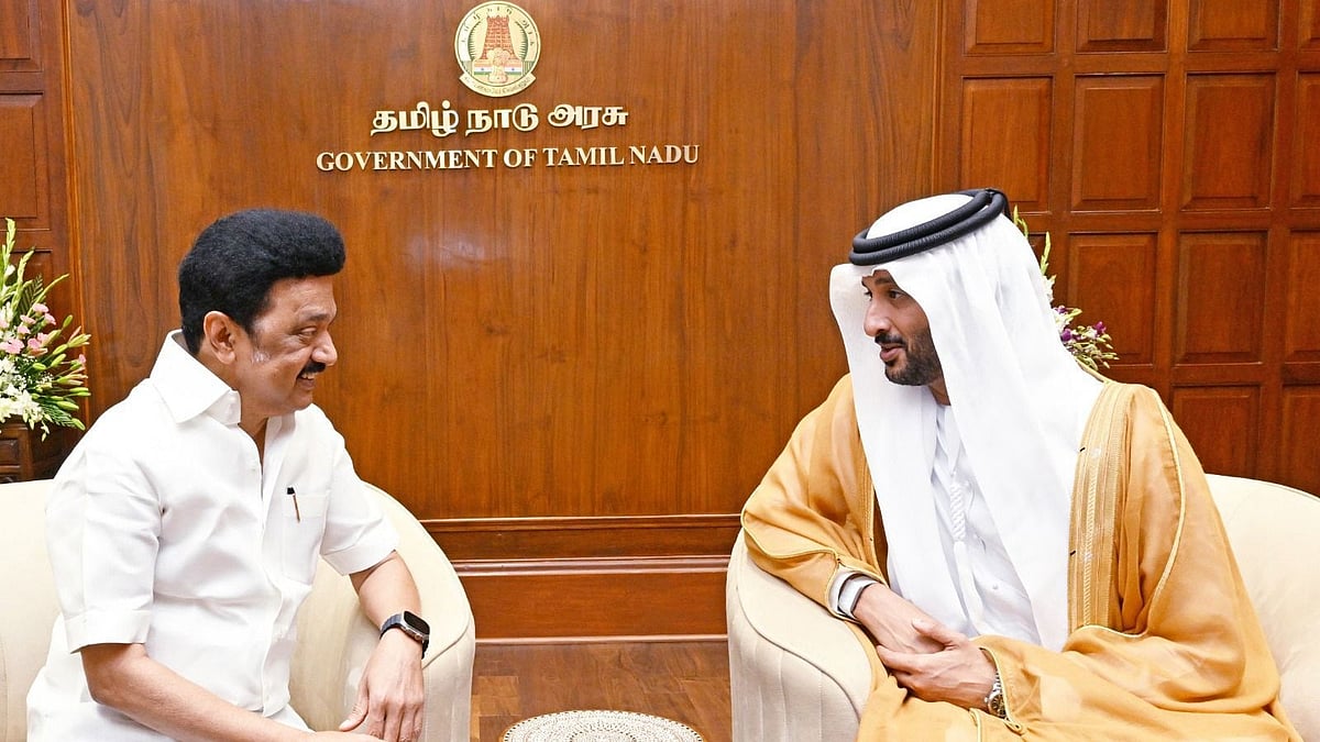 முதலமைச்சர் மு.க.ஸ்டாலினுடன் ஐக்கிய அமீரக அமைச்சர் சந்திப்பு : தொழில் முதலீடுகள் குறித்து ஆலோசனை !