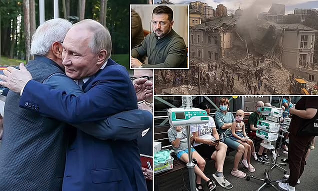 உக்ரைன் மீது ரஷ்யா ஏவுகணை தாக்குதல்... மோடியை விளாசிய ரஷ்ய அதிபர் செலன்ஸ்கி ? - பின்னணி என்ன?