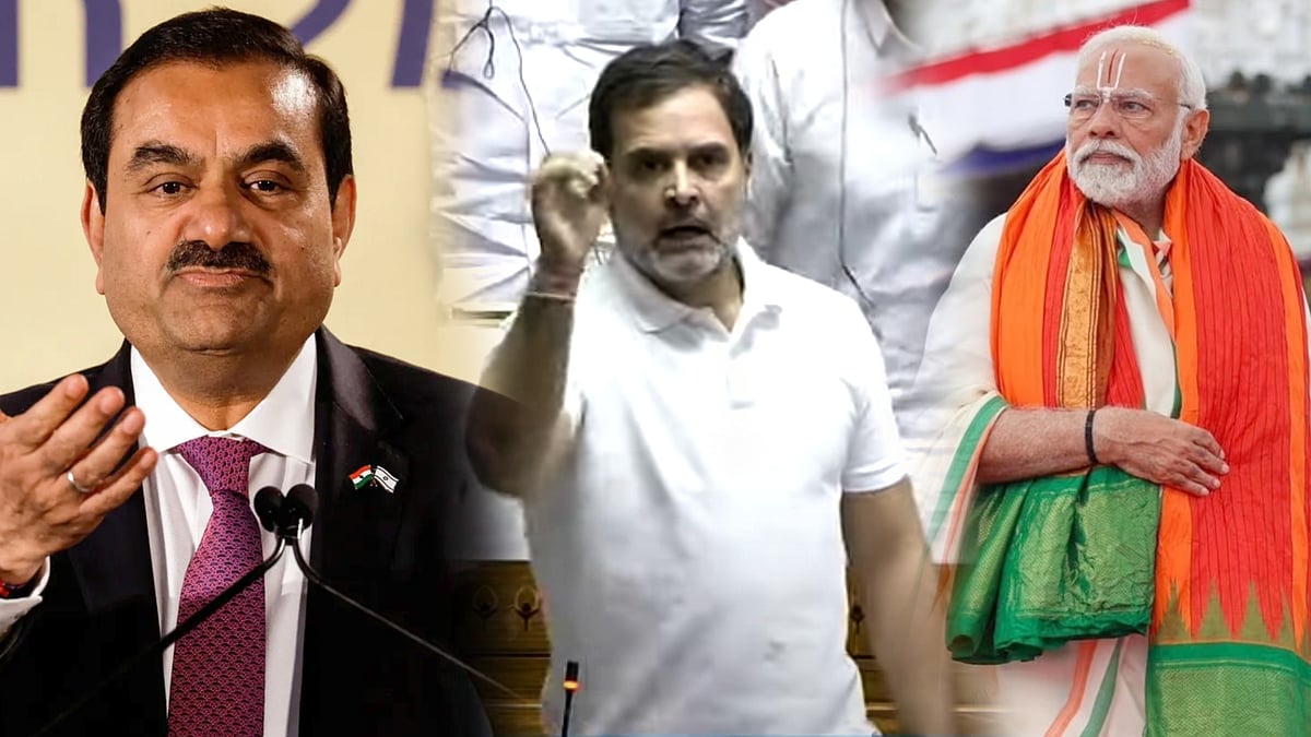 “அதானிக்கு அந்த கடவுள்தான் கொடுக்க சொன்னாரா?” - முதல் உரையிலேயே பாஜகவை அலறவிட்ட ராகுல் !