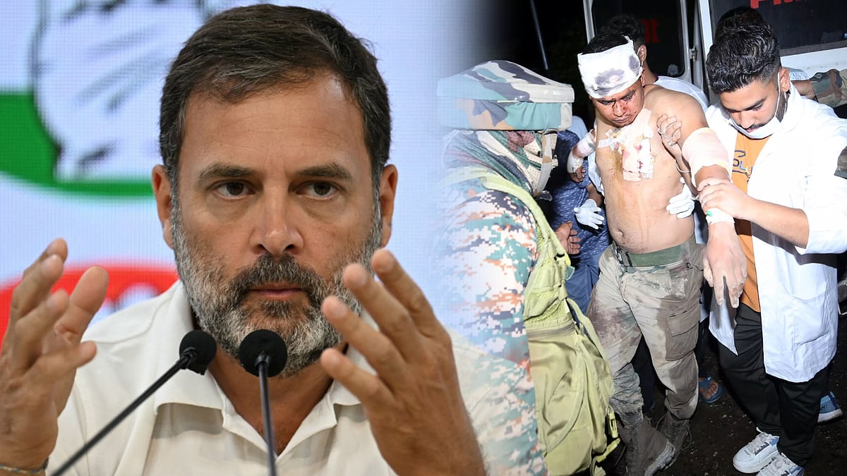 ஒரு மாத்தில் 5 முறை தீவிரவாத தாக்குதல் - தேசிய பாதுகாப்பிற்கு அச்சுறுத்தல் : ராகுல் காந்தி குற்றச்சாட்டு!