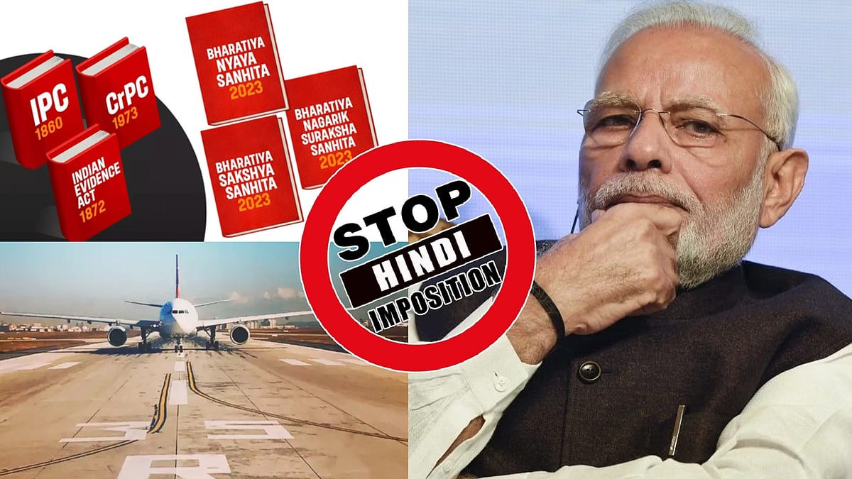 குற்றவியல் சட்டங்களை தொடர்ந்து விமான சட்டம்: இந்திமயமாக்க துடிக்கும் பாஜக -பட்ஜெட் கூட்டத்தொடரில் Plan!