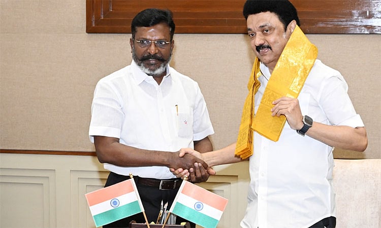 “தமிழ்நாட்டில் பதற்றத்தை ஏற்படுத்த பாஜக முயற்சிக்கிறது” - விசிக தலைவர் திருமாவளவன் பேட்டி !