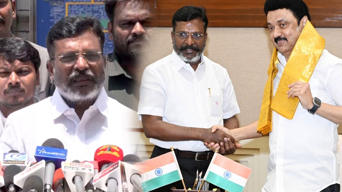 “தமிழ்நாட்டில் பதற்றத்தை ஏற்படுத்த பாஜக முயற்சிக்கிறது” - விசிக தலைவர் திருமாவளவன் பேட்டி !