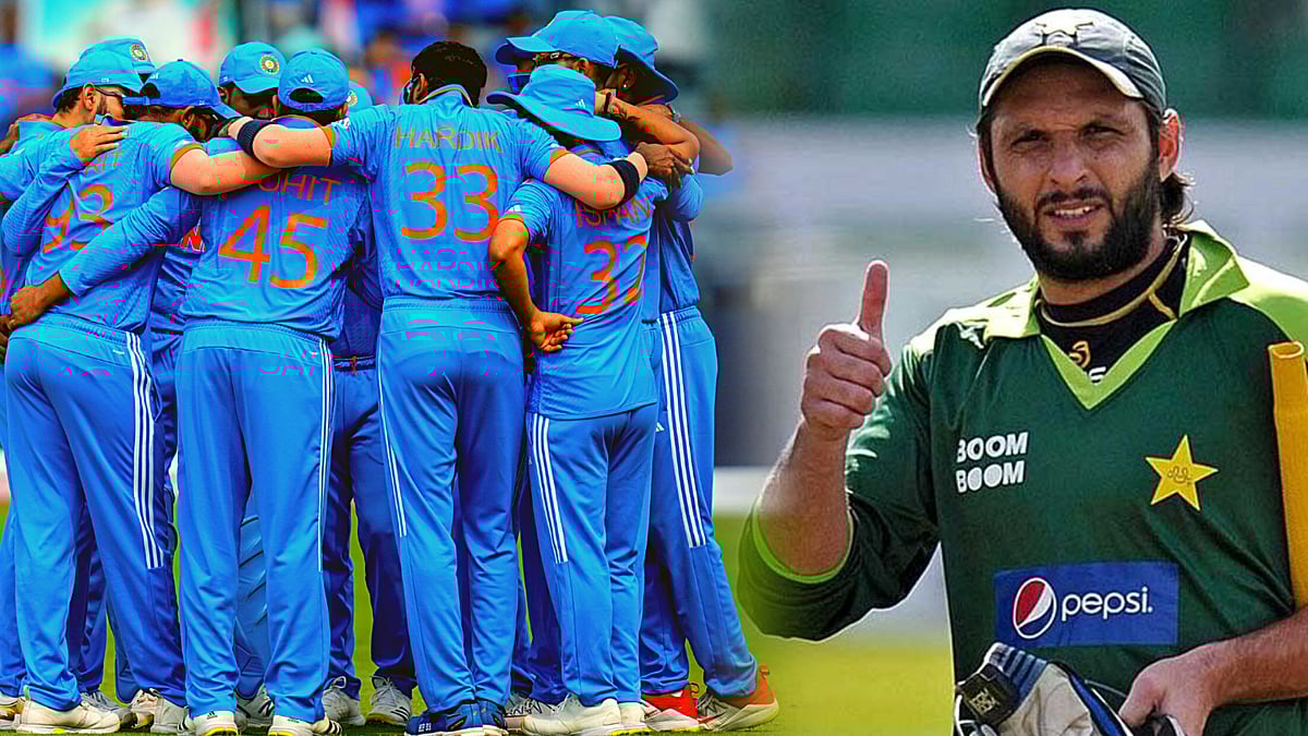 “இந்தியா பாகிஸ்தானுக்கு வராததற்கு பாதுகாப்பை ஒரு சாக்கு போக்காக சொல்கிறது” - அப்ரிடி விமர்சனம் !