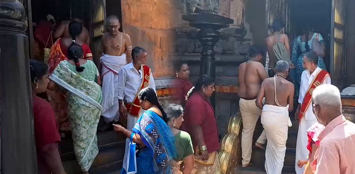 நடராஜர் கோயில் கனகசபை மீது ஏறி பக்தர்கள் தரிசனம் - தமிழ்நாடு அரசுக்கு மக்கள் நன்றி !