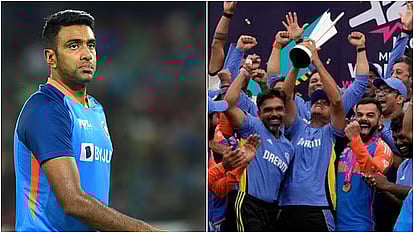 டிராவிட் கைகளில் உலகக்கோப்பை : "அந்த தருணமே மிகவும் உணர்வுபூர்வமானது"- அஸ்வின் நெகிழ்ச்சி ! 