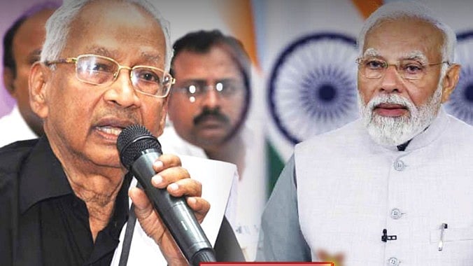 ”பிரதமர் மோடியின்  தரங்கெட்ட  செயல்” : தி.க தலைவர் கி.கிரமணி ஆவேசம்!