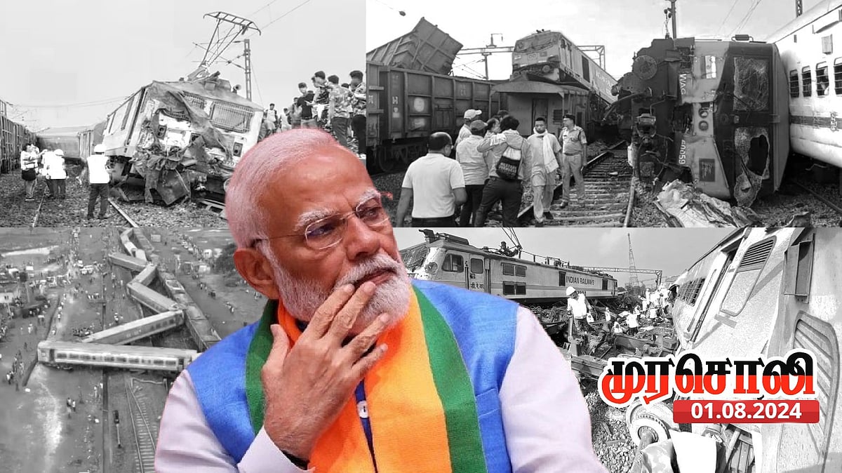 “வந்தே பாரத் விடுவது பெருமையல்ல; விபத்தில்லாத ரயில்வே தான் பெருமை” : மோடி அரசுக்கு ‘முரசொலி’ அட்வைஸ்!