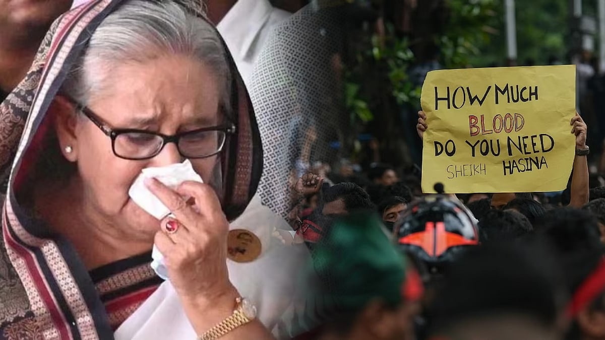 மாணவர்கள் போராட்டம் : இந்தியாவுக்கு தப்பிச்சென்ற வங்கதேச பிரதமர்...  ஆட்சியமைக்கிறது எதிர்க்கட்சி !