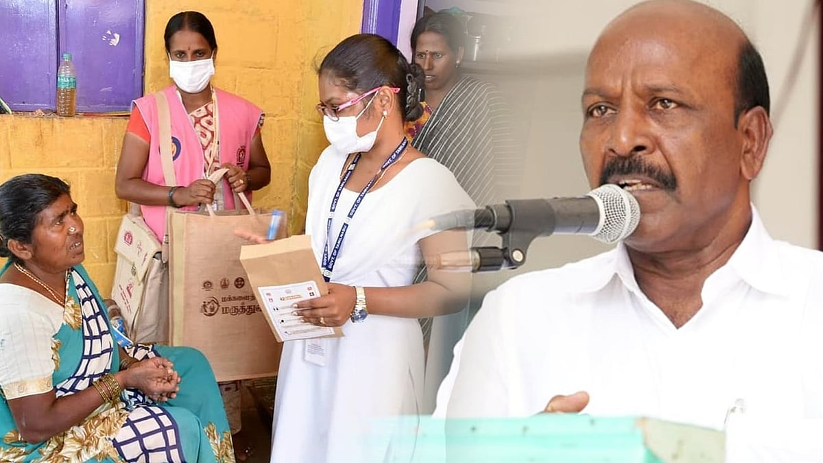 "தொழிலாளரை தேடி மருத்துவம் திட்டத்தால் 3 லட்சம் பேர் பயனடைந்துள்ளனர்" - அமைச்சர் மா.சு பெருமிதம் ! 