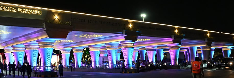 புதுப்பிக்கப்பட்ட அண்ணா மேம்பாலத்தை திறந்து வைத்த முதல்வர் மு.க.ஸ்டாலின் : மேம்பாலத்தின் சிறப்புகள் என்ன?