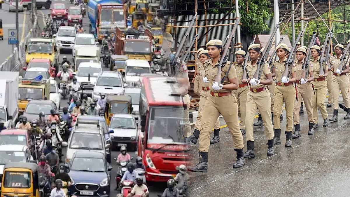 சுதந்திர தின விழா ஒத்திகை நிகழ்ச்சி : சென்னையில் 3 நாட்களுக்கு போக்குவரத்து மாற்றம் - முழு விவரம் !