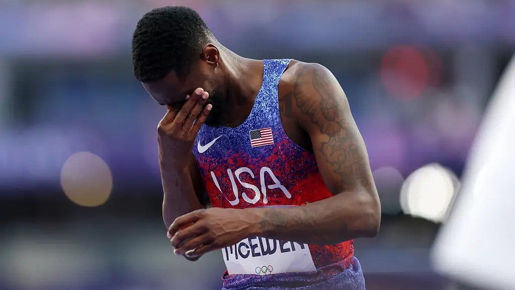 பாரிஸ் ஒலிம்பிக் : தனது பிடிவாதத்தால் தங்கப்பதக்கத்தை இழந்த அமெரிக்க வீரர் : நடந்தது என்ன ?  