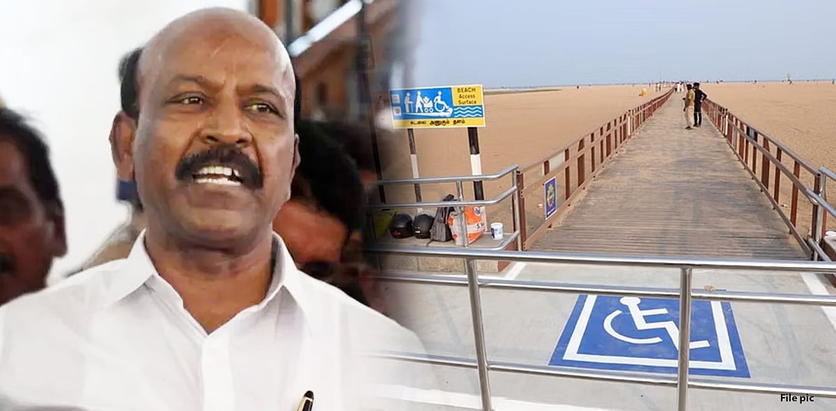 மாற்றுத்திறனாளிகளுக்கு Surprise... விரைவில் பெசன்ட் நகரிலும் மரப்பாதை - அமைச்சர் மா.சுப்பிரமணியன் தகவல் !