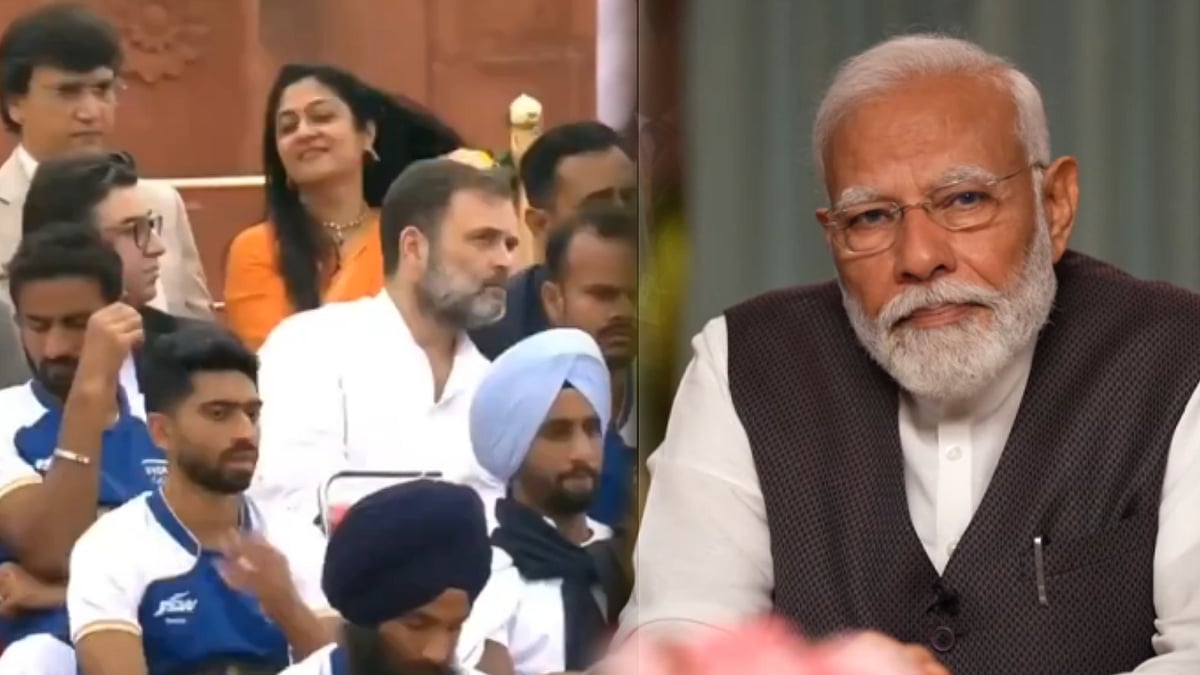 விடுதலை நாளில் எதிர்க்கட்சி தலைவருக்கு ஒதுக்கப்பட்ட பின் இருக்கை! : பா.ஜ.க.வின் வெறுப்பின் வெளிப்பாடா?