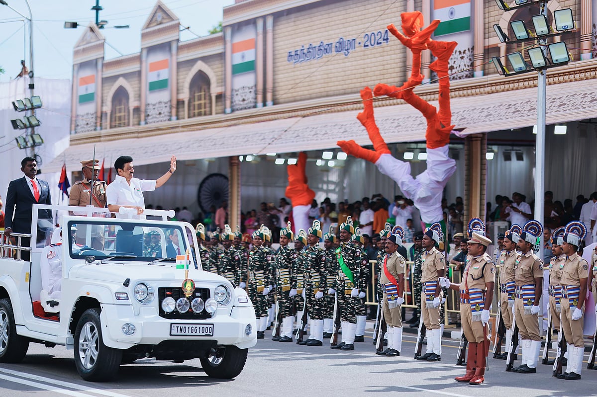 ”தமிழ்நாட்டைத் தலைநிமிர வைப்பேன்” : முதலமைச்சர் மு.க.ஸ்டாலின் சுதந்திரத் திருநாள் விழாப் பேருரை!