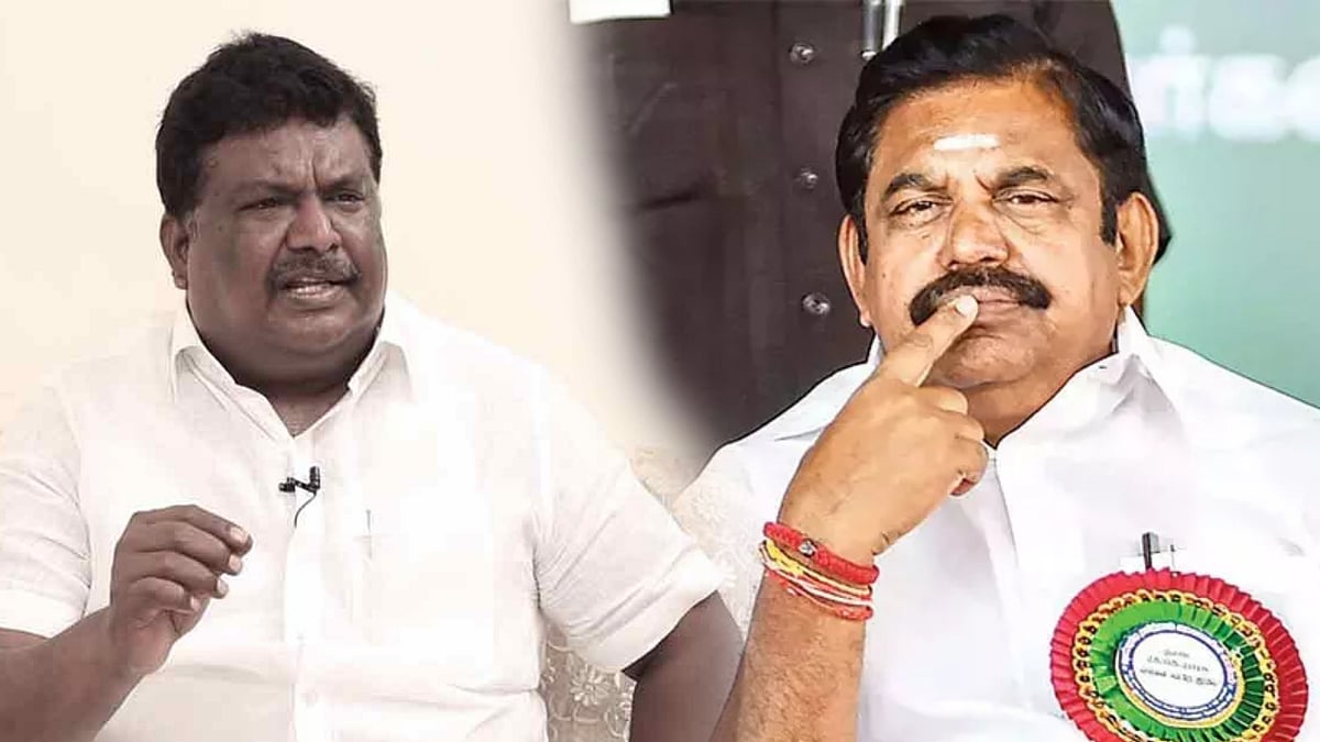 “மாணவர்களின் ரத்தக் கறையை உடல் முழுவதும் பூசிக்கொண்ட பழனிசாமி” -இ.பி.எஸ்ஸுக்கு அமைச்சர் சிவசங்கர் பதிலடி!