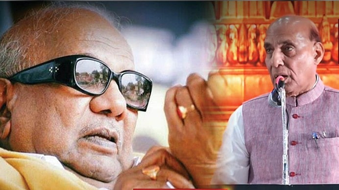 “மத அரசியலை அனுமதிக்காத தேசிய தலைவர் கலைஞர்!” : ஒன்றிய அமைச்சர் ராஜ்நாத் சிங் புகழாரம்!