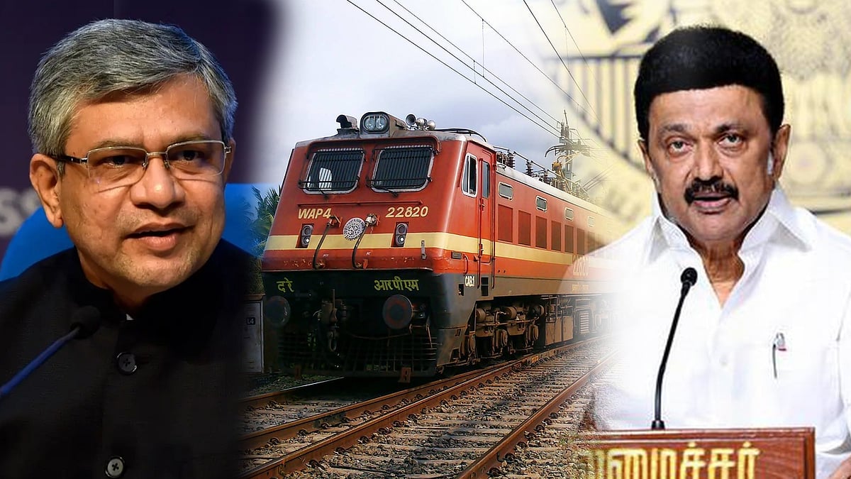 “தமிழ்நாட்டில் இரயில்வே திட்டங்களுக்கான நிதியை ஒதுக்க வேண்டும்” - ஒன்றிய அமைச்சருக்கு முதல்வர் கடிதம் !
