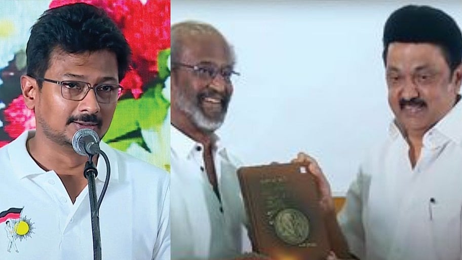 "கலைஞருக்கு ஒரு கோட்டையை கட்டியிருக்கிறார் எ.வ.வேலு" : நூல் வெளியிட்டு விழாவில் அமைச்சர் உதயநிதி புகழாரம்