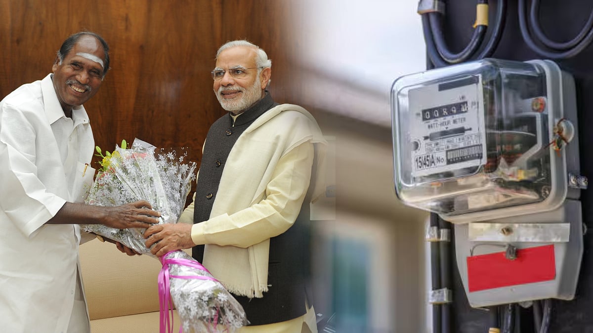 புதுச்சேரியில் அமலுக்கு வந்தது மின்கட்டண உயர்வு : மாநில அரசை மீறி கட்டணத்தை உயர்த்திய ஒன்றிய அரசு ! 