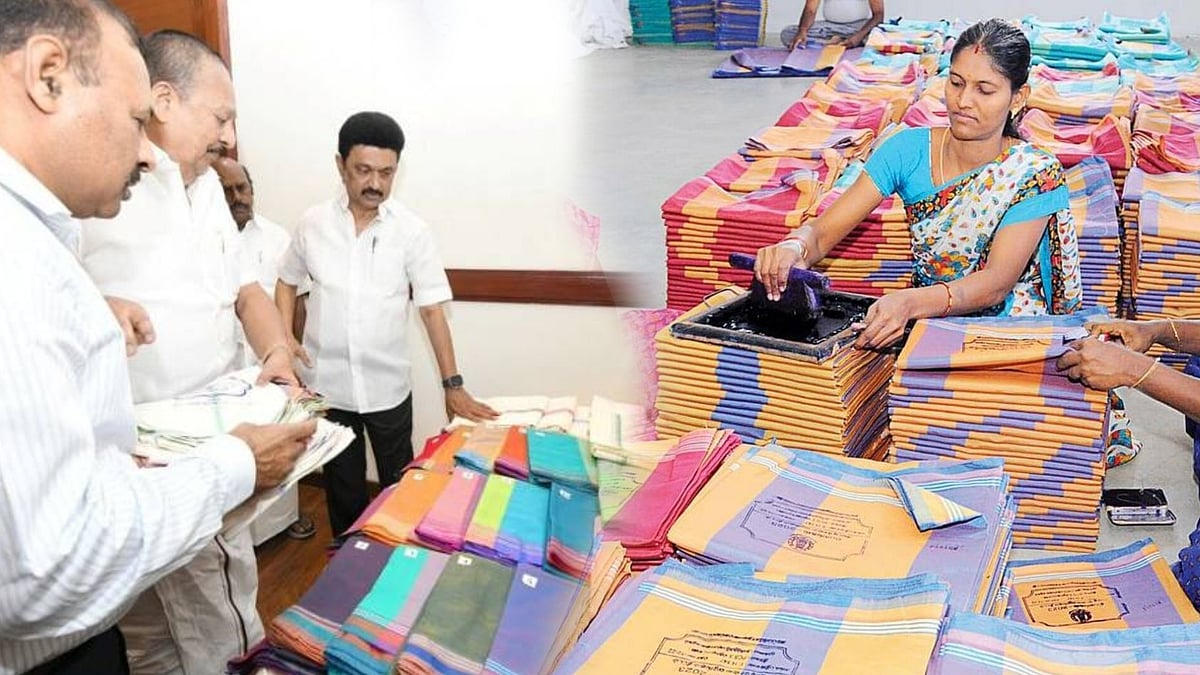 2025 பொங்கல் பண்டிகை : விலையில்லா வேட்டி, சேலைக்கு ரூ.100 கோடி ஒதுக்கீடு - தமிழ்நாடு அரசு ஆணை !