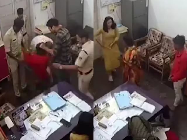 தொடரும் ரயில்வே போலீஸாரின் அட்டூழியங்கள்.. தலித் பாட்டி & பேரனை மீது கொடூர தாக்குதல் - பதைபதைக்கும் CCTV!