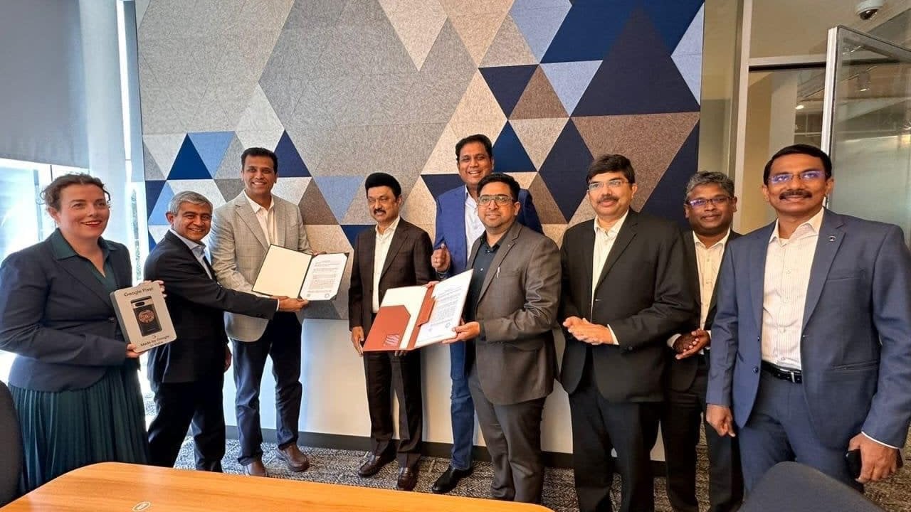 TamilNadu Government And Google Signed An MoU For AI CM MK Stalin TamilNadu Government And Google Signed An MoU For AI CM MK Stalin