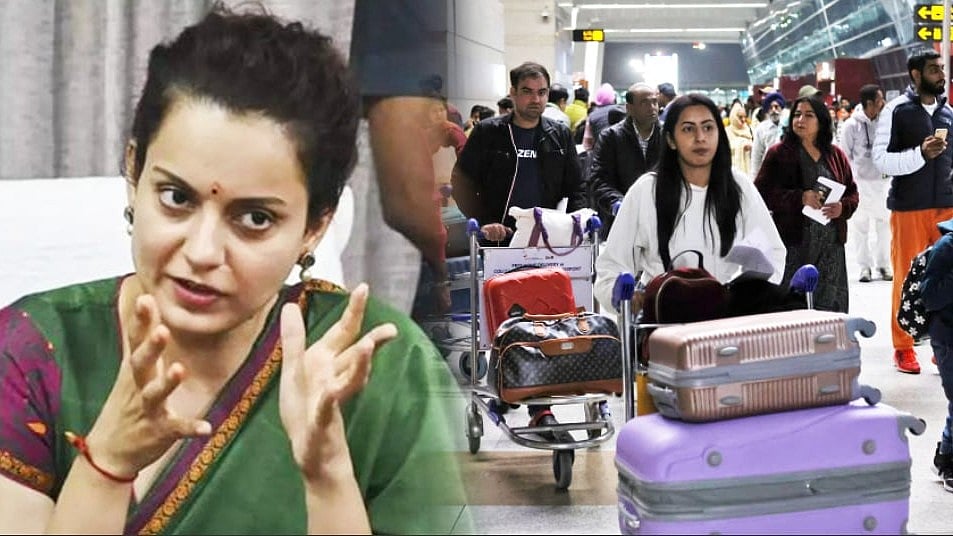 "மக்கள் நாட்டை விட்டு வெளிநாடு செல்வது நல்லதுதான்" - மீண்டும் சர்ச்சையில் சிக்கிய கங்கனா ரனாவத் !  