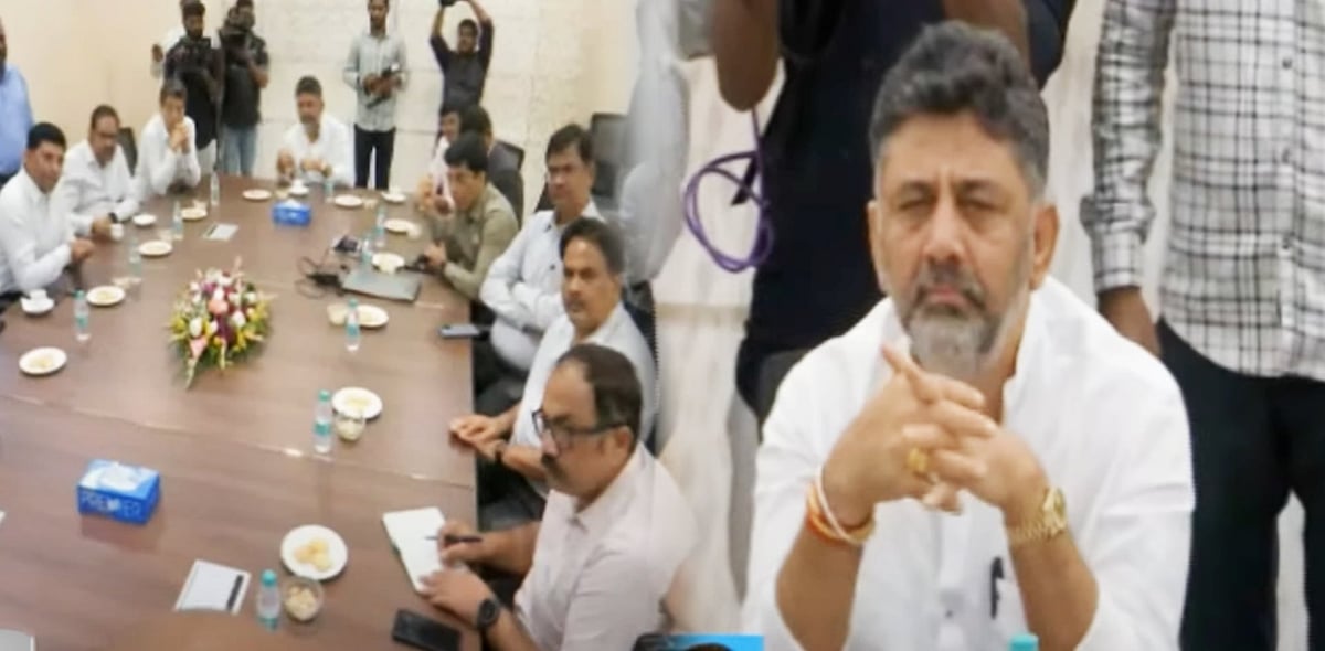 “தமிழ்நாட்டைப் போலவே சிறப்பாக செயல்படுவோம்” : தமிழ்நாட்டிற்கு வந்த டி.கே.சிவக்குமார் பாராட்டு !