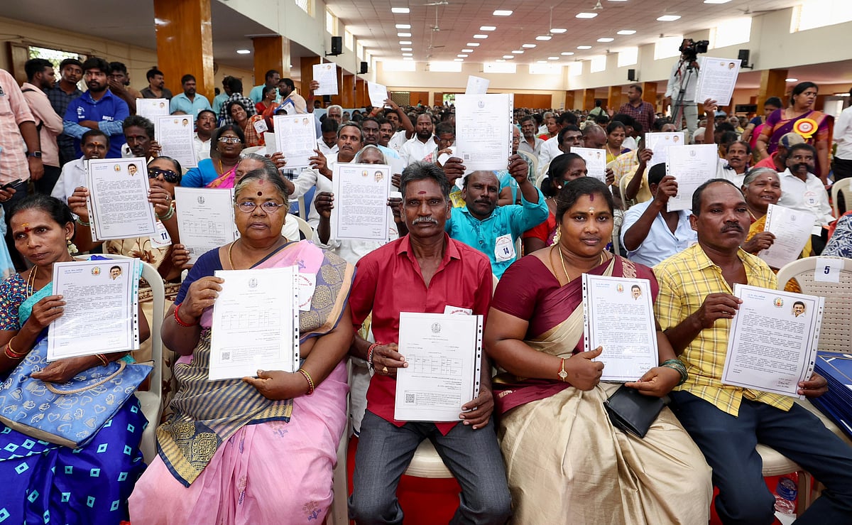 “திராவிட மாடல் ஆட்சியில் இதுவரை 33,766 பட்டாக்கள் வழங்கப்பட்டுள்ளன” - அமைச்சர் உதயநிதி ஸ்டாலின் !