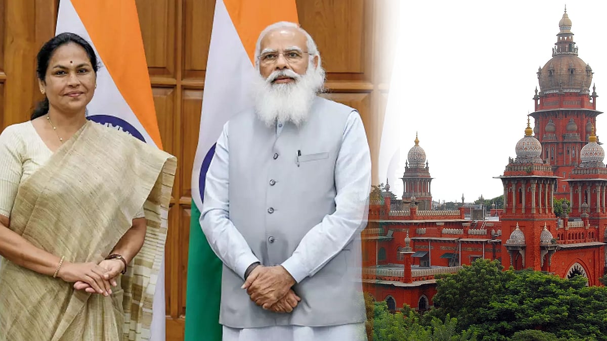 தமிழர்கள் குறித்து வெறுப்பு பேச்சு 
: நீதிமன்றத்தில் மன்னிப்பு கடிதம் கொடுத்த ஒன்றிய இணையமைச்சர் ஷோபா !