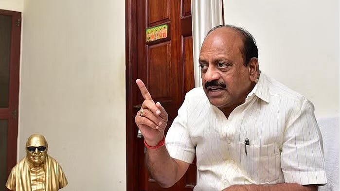 ”நிதியை நிறுத்தி தமிழ்நாடு அரசுக்கு அவப்பெயர் ஏற்படுத்த பார்க்கும் மோடி அரசு” : அமைச்சர் தா.மோ.அன்பரசன்