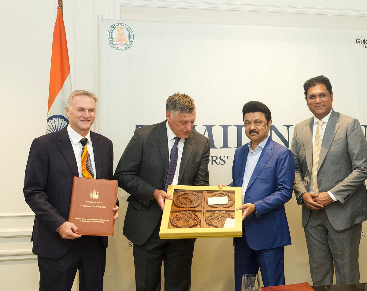 Trilliant நிறுவனத்துடன் ரூ.2000 கோடிக்கு ஒப்பந்தம்: முதலமைச்சர் மு.க.ஸ்டாலின் முன்னிலையில் கையெழுத்தானது!